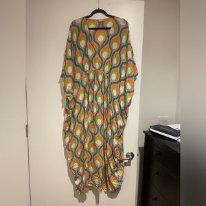 Free People Groovy Baby Maxi Kaftan